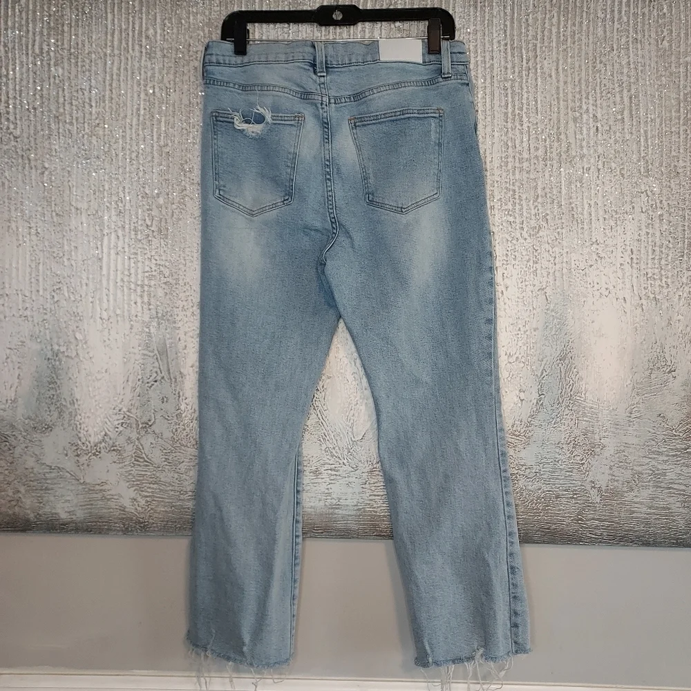 PISTOLA Revolve Lennon High Rise Crop Distressed Jeans - Picture 3 of 10